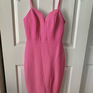 Pink Cocktail Dress